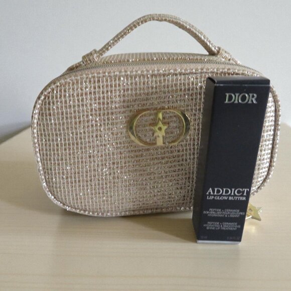 Dior Other - DIOR - Addict Lip Glow Butter (102 Glazed Lavender) NIB + Shiny Gold Holiday Bag